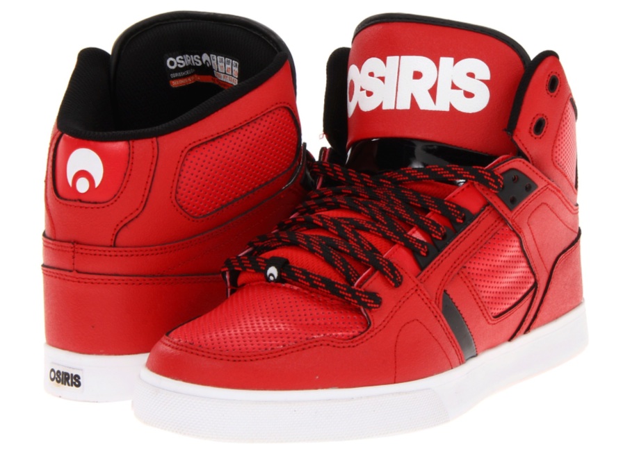 Osiris NYC 83 Synthetic Leather Synthetic Nubuck Vegan Skateboard Shoes